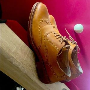 Perry Ellis 10.5 Brown Oxford Shoe